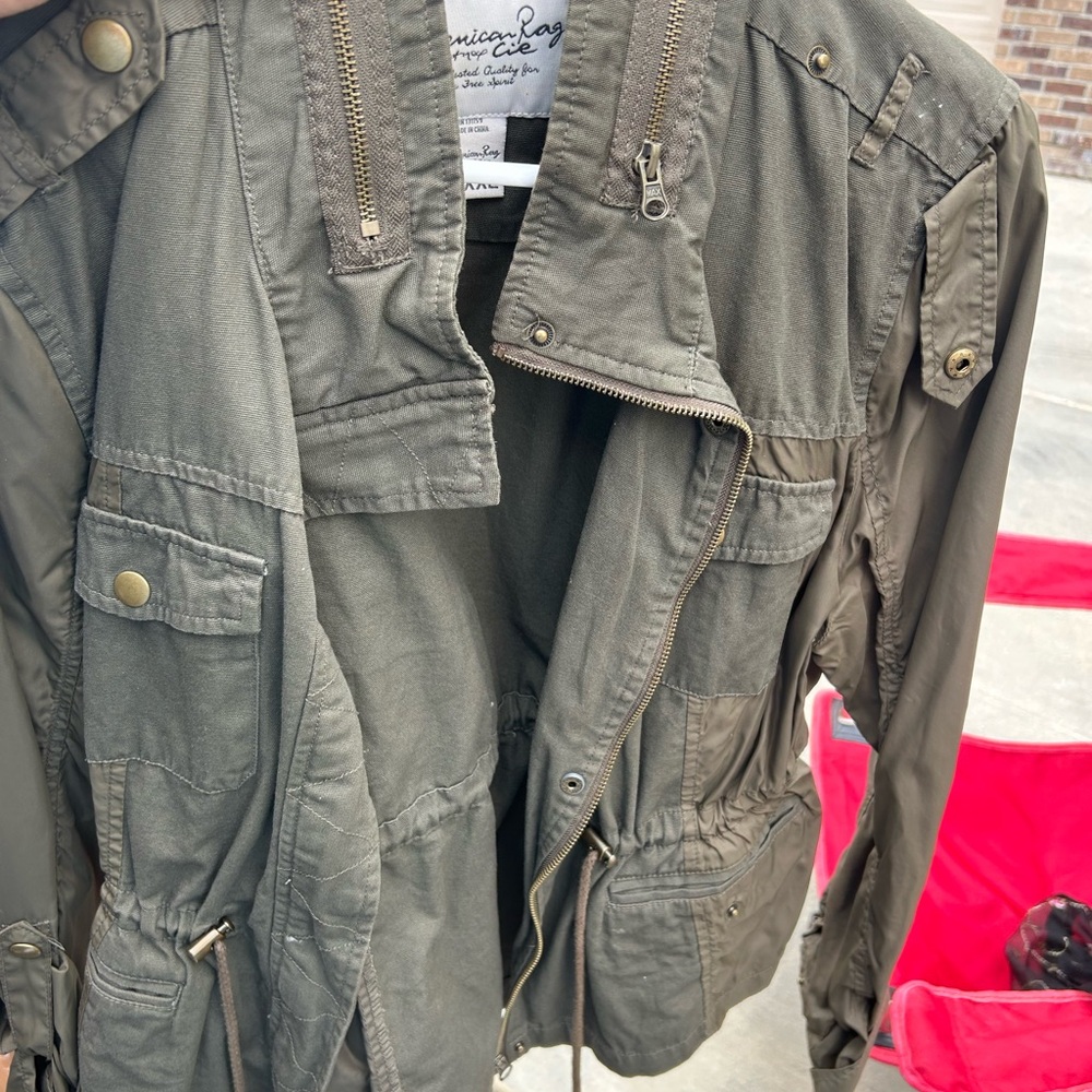 American Rag Olive Green Utility Jacket